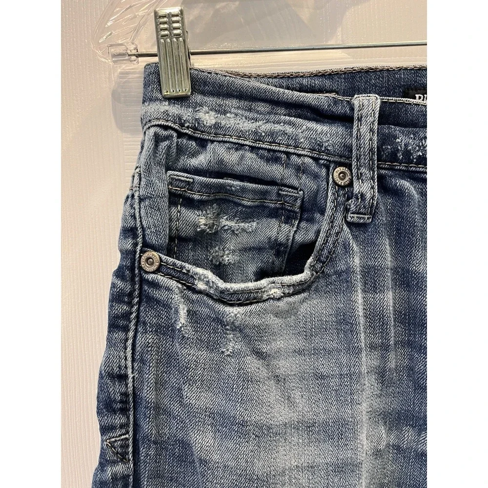 BKE Buckle Jake Straight Leg Stretch Jeans Men's 28x32 Blue Denim Pants ABP16297